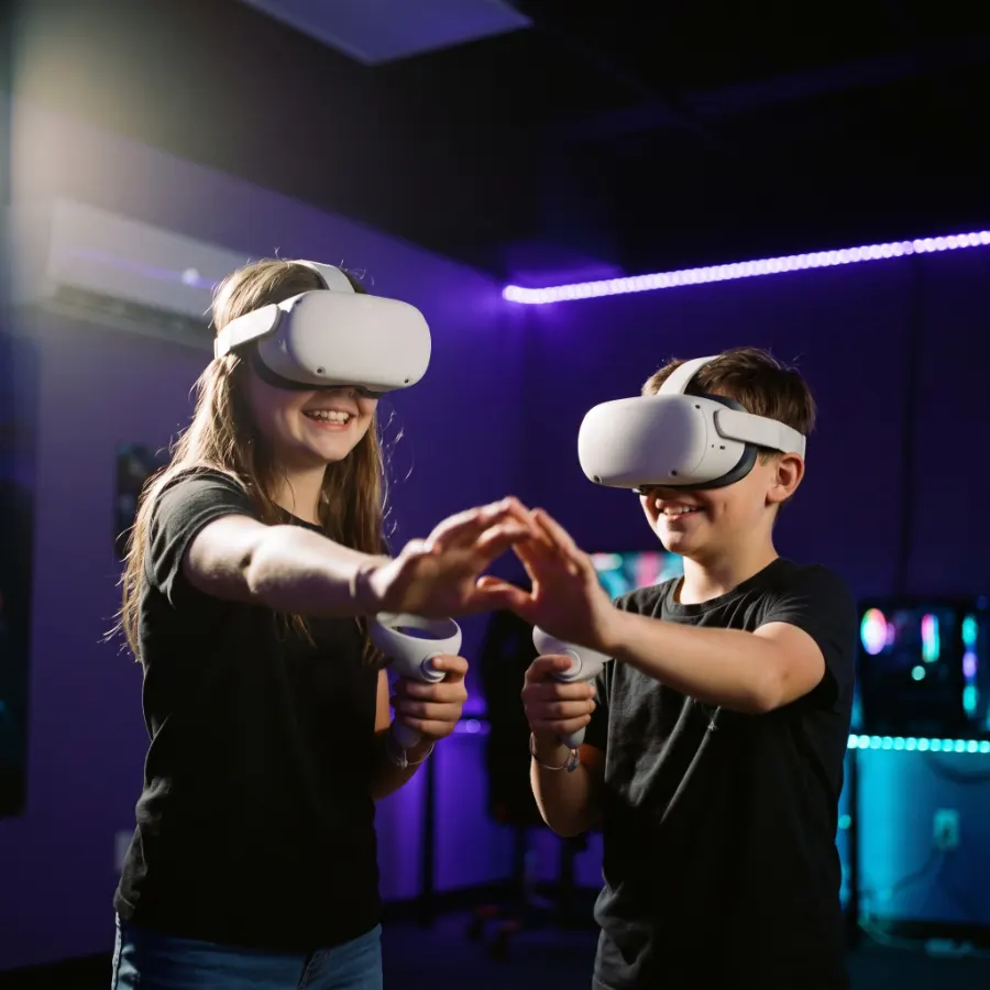 Giochi in realtà virtuale a squadre