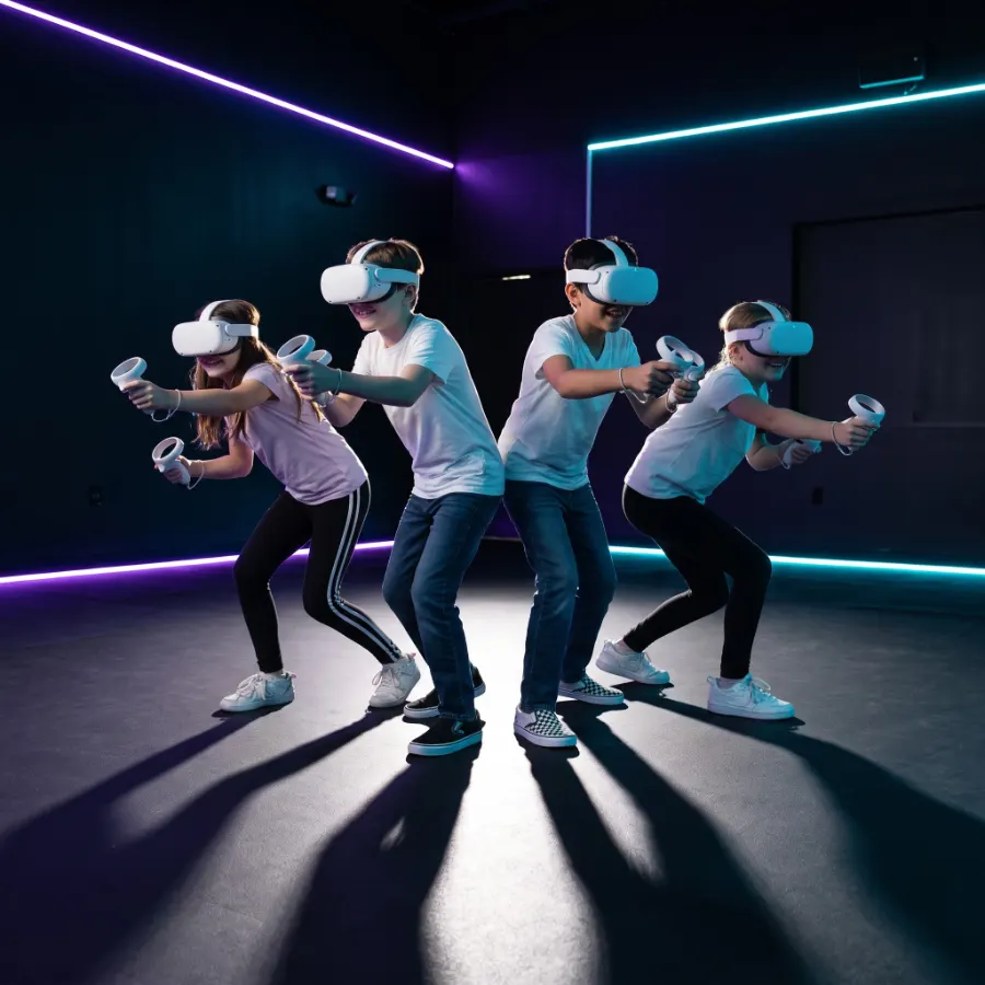 Laser game in realtà virtuale